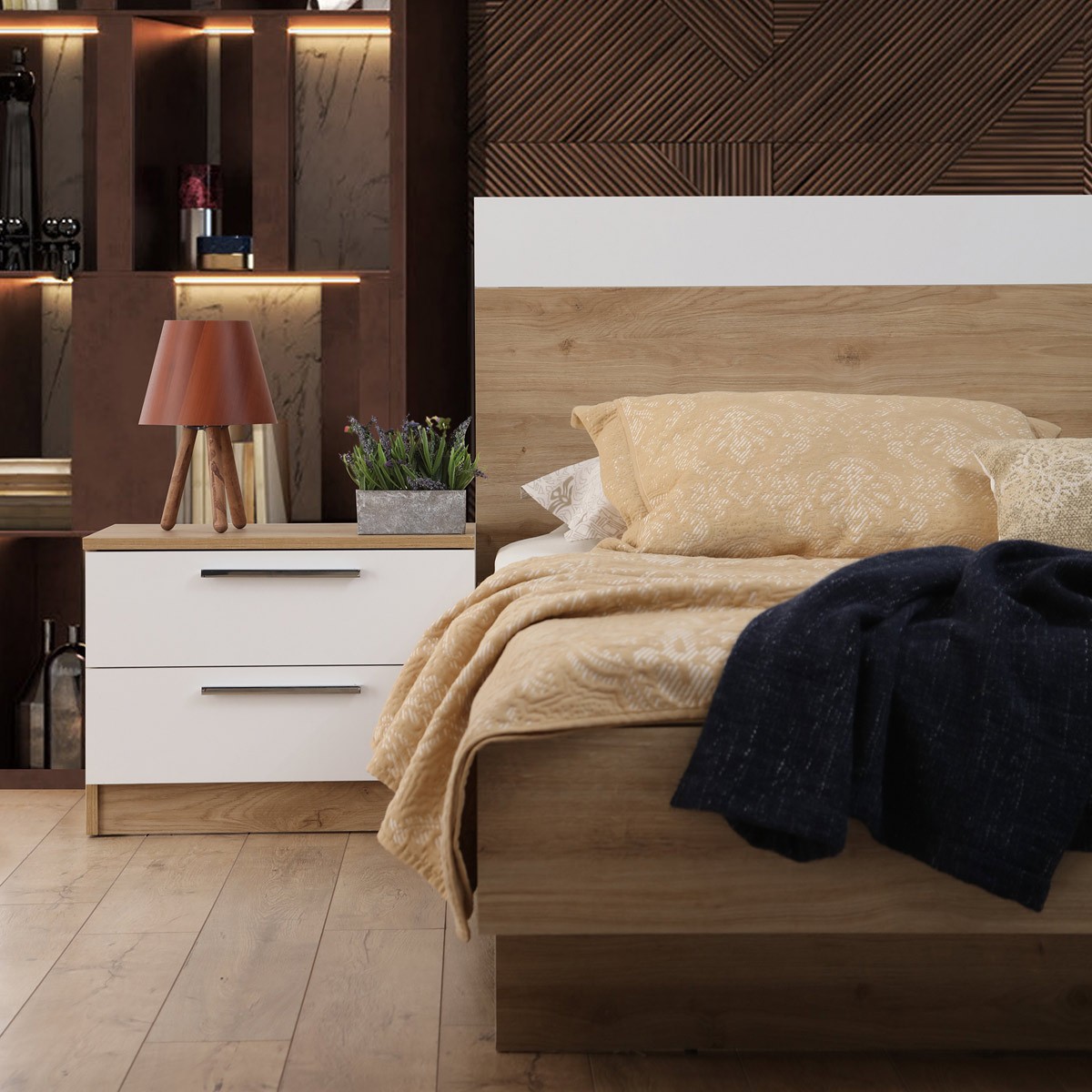 New Ireland Nightstand Safat Home Kuwait