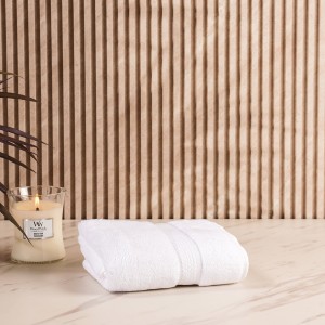 Varessa Real Hand Towel White 50X80 Cm