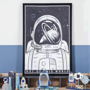 Space Astronaut Framed Print