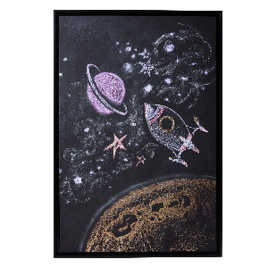 Space Framed Print