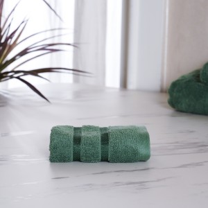 Lifestyle Plain Face Towel Green Jade 30x30 cm