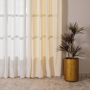Ruka Curtain Panel Cream 140x300 cm