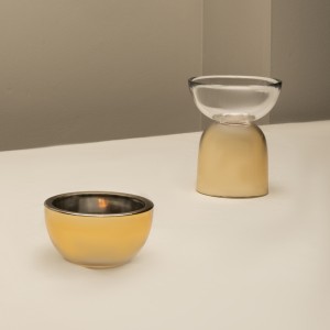 Gradient Cone Bowl Gold 10x10x11.5 cm
