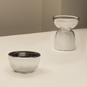 Gradient Cone Bowl Silver 10x10x11.5 cm