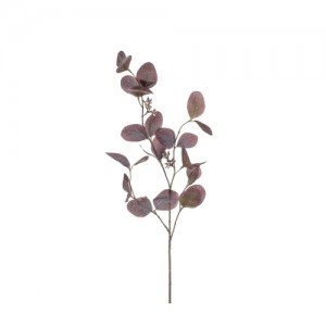 Eucalyptus Spray Dark Purple Length 73 Cm