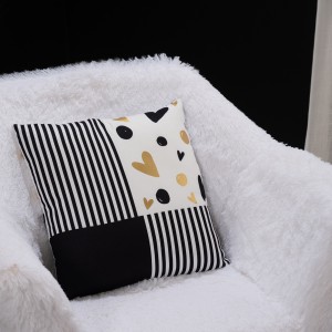 Beauty Sleep Kids Cushion Black & White 40x40 cm