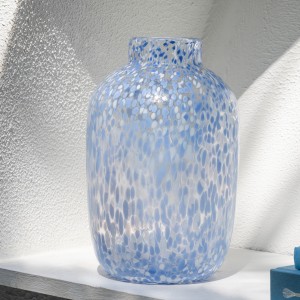 Tortis Vase Blue 25.5x25.5x25 cm