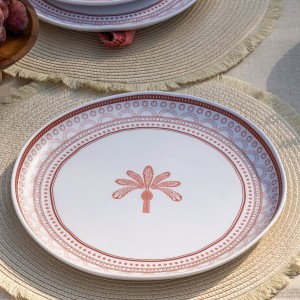 Draa Dinner Plate Set of 6Pcs Clay 26.9 cm