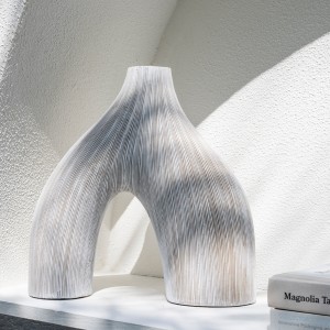 Balance Vase White 33X10X32.5 cm