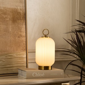 Floe Table Lamp White 29x14 Cm