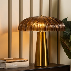 Ola Table Lamp Brown D50xH51 Cm