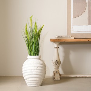 Artificial Bristle Grass Potted Plant Green Height 100 cm