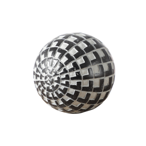 Goya Ball Ornament Grey 10X10 cm