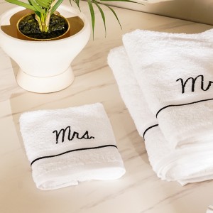 Mrs Face Towel White 30X50 cm