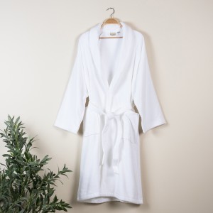 Palace Bathrobe White Large