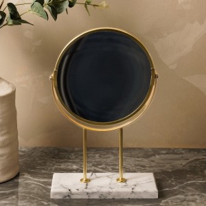 Blanc Face Mirrors Gold