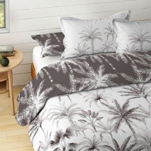Nakhal 5 Pcs Duvet Cover Set Grey 200X200 cm
