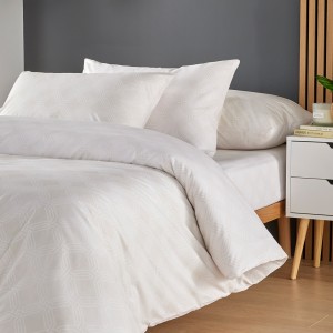 Berkley 2 Pcs Duvet Cover Set Ecru 135X200 cm