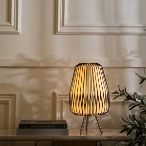 Ines Paper Table Lamp White D24 x H37 cm
