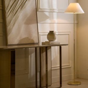 Boucle Floor Lamp White D38 x H150 cm