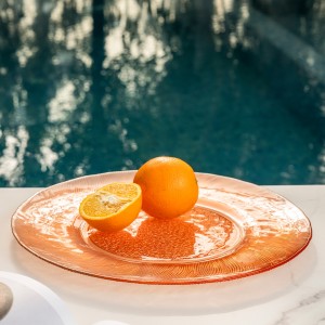 Citrus Big Plate Orange 33X33X2 cm