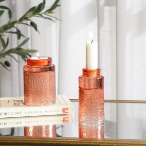 Citrus Candle Holder Orange 5.2X5.2X11 cm