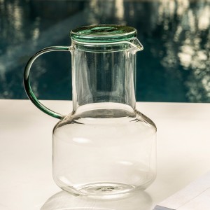 Boho Glass Pitcher Green 1400 ml