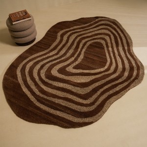 Inarra Area Rug Brown 170X240 cm