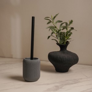 Soha Toilet Brush Holder Grey H40 Cm