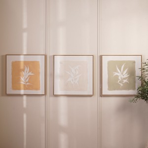 Dani Framed Canvas Set 3Pcs Multicolor 60X60 cm
