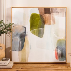 Azur Framed Canvas Multicolor 60X60 cm