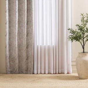 Fiona Curtain Panel Silver 140 X 300 cm  
