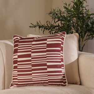 Yasmine Cushion Burgundy 45 X 45 cm  