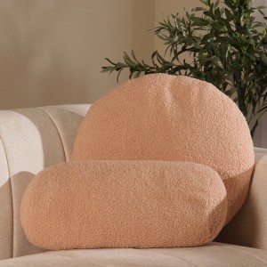 Boucle Neckroll Beige 16 X 45 cm  