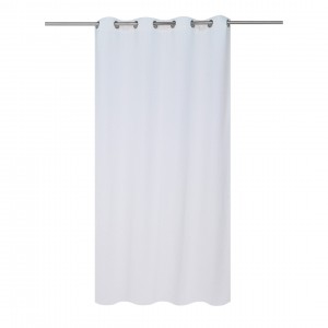 Boucle Curtain Panel White 140 X 300 cm  