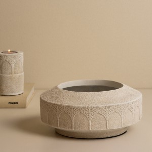 Palace Vase White 25X25X11 cm