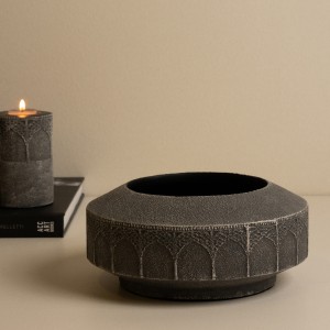 Palace Vase Grey 25X25X11 cm