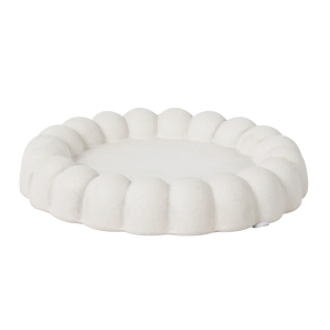 Fankie Deco Plate White 20.5X20.5X16 cm