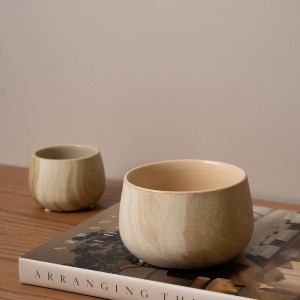 Dubbie Pot Beige 16.4X16.4X8.5 cm 