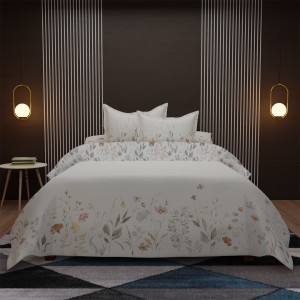 Lush 5Pcs Comforter Set White 160X220 cm