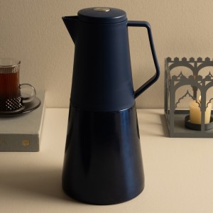 Athens Stainless Steel Tea Server Dark Blue 1.2 Litre