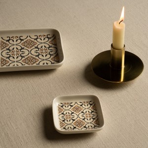 Belleza Dish Plate Beige 8.5 cm