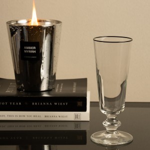 Basic Stem Glass Black 180Cc