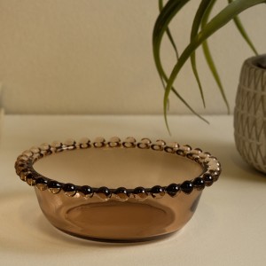 Perlen Treat Bowl Beige D:13.7 X H:4.6 cm