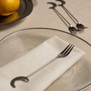 Gamrah Stainless Steel Tea Spoon Set 6Pcs Silver