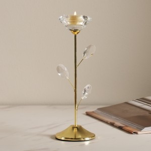Chidi Candle Holder Gold 8.3X25 cm