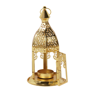 Drey Metal Lantern Gold 9X9X18.5 cm