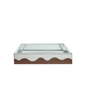 Oly Tray Dark Walnut 35X35 cm 
