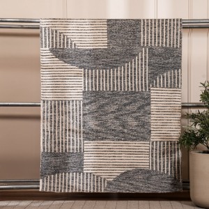 Tweed Area Rug Charcoal 200X300 cm
