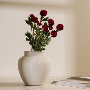 Red Ranunculus Single Stem Flower 43 cm